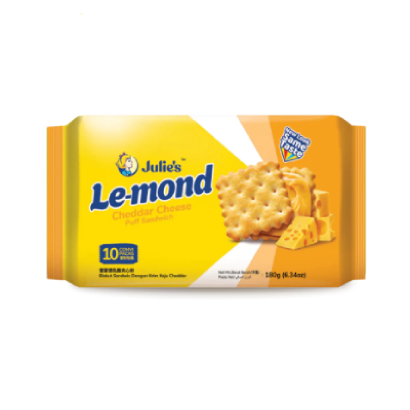 Julie's Le-Mond Sandwich Biscuits - Cheddar Cheese