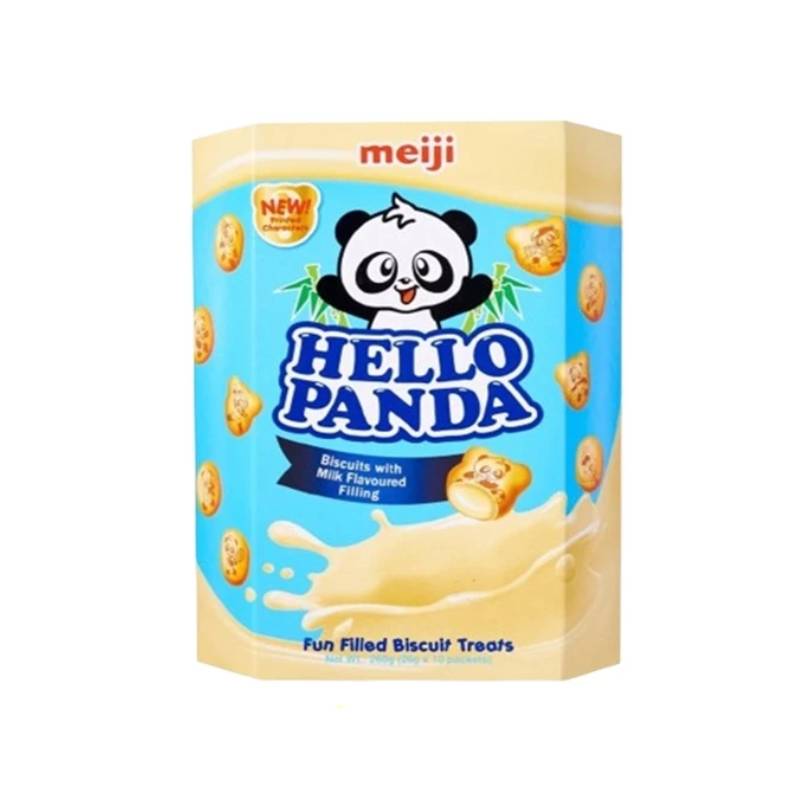 Meiji Hello Panda Biscuit Box - Milk