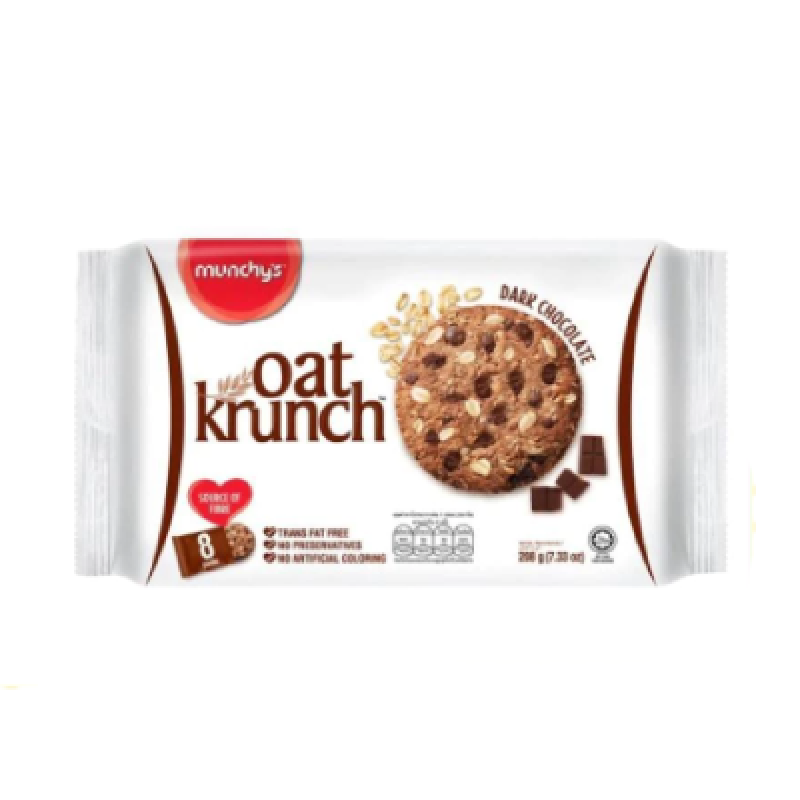 Munchy's Oat Krunch Crackers - Dark Chocolate