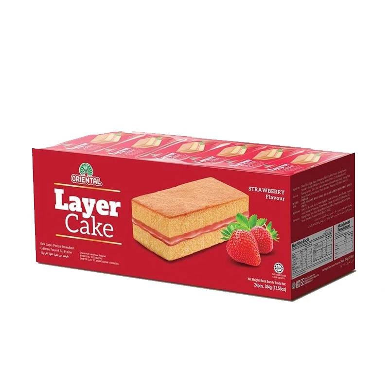 Oriental Layer Cake - Strawberry