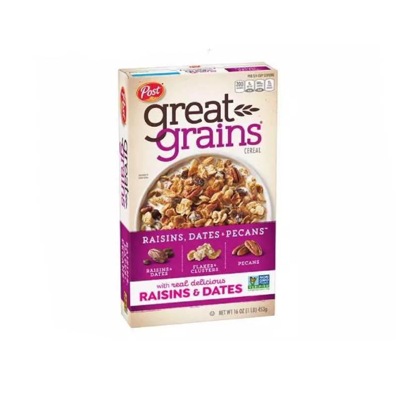 Post Great Grains Cereal - Raisins Dates Pecans