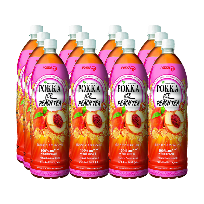 Pokka Bottle Drink - Ice Peach Tea