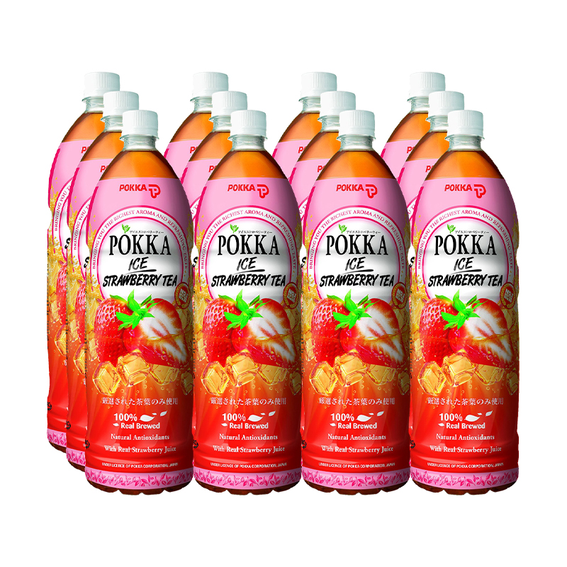 Pokka Bottle Drink - Ice Strawberry Tea