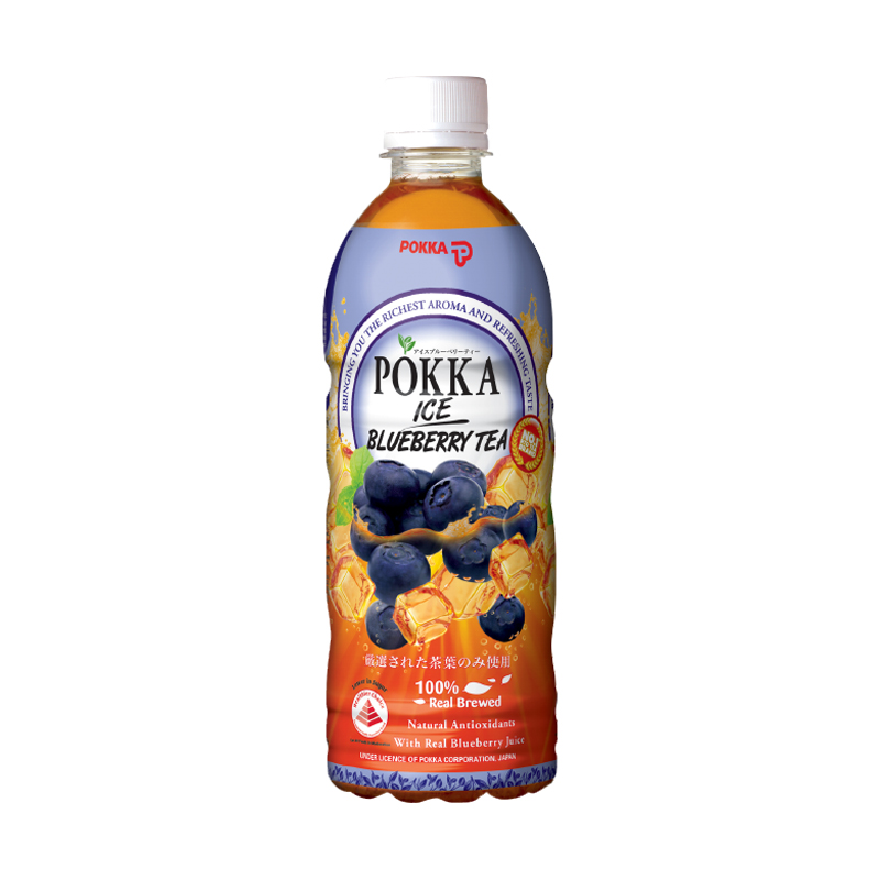 Pokka Bottle Drink - Ice Blueberry Tea