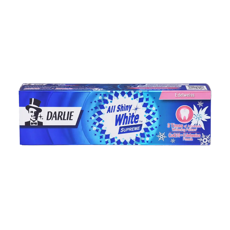 Darlie All Shiny White Supreme Toothpaste - Edelweiss