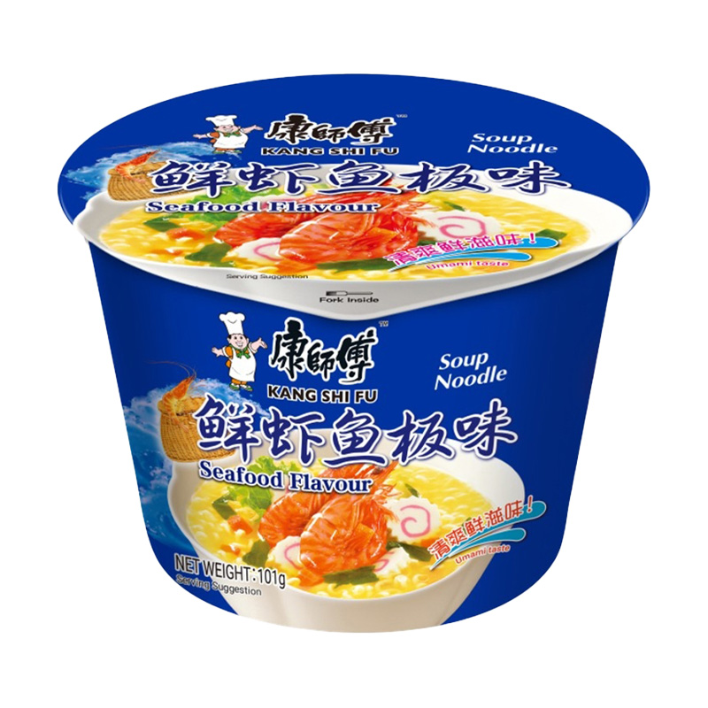 Kang Shi Fu Bowl Noodles - Seafood