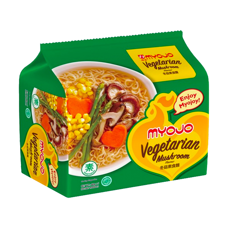 Myojo Instant Noodles - Vegetarian Mushroom
