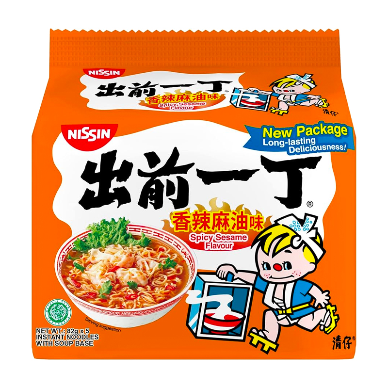 Nissin Chu Qian Yi Ding Instant Noodles - Spicy Sesame