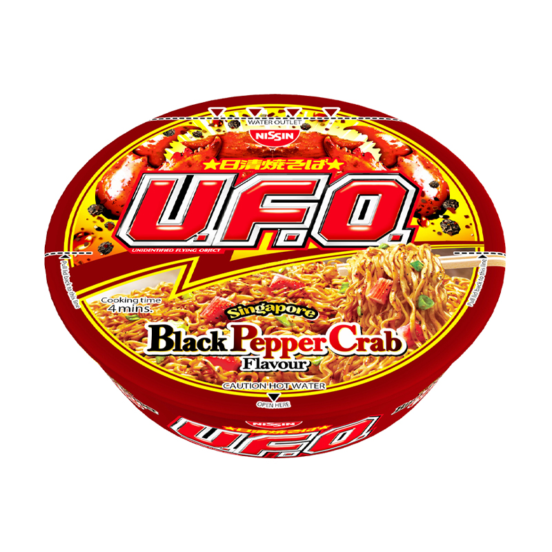 Nissin UFO Instant Cup Noodles - Black Pepper Crab