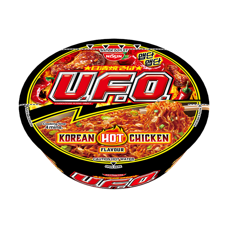 Nissin UFO Instant Cup Noodles - Korean Hot Chicken
