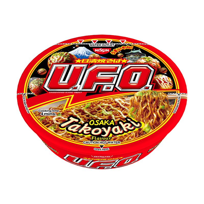 Nissin UFO Instant Cup Noodles - Osaka Takoyaki