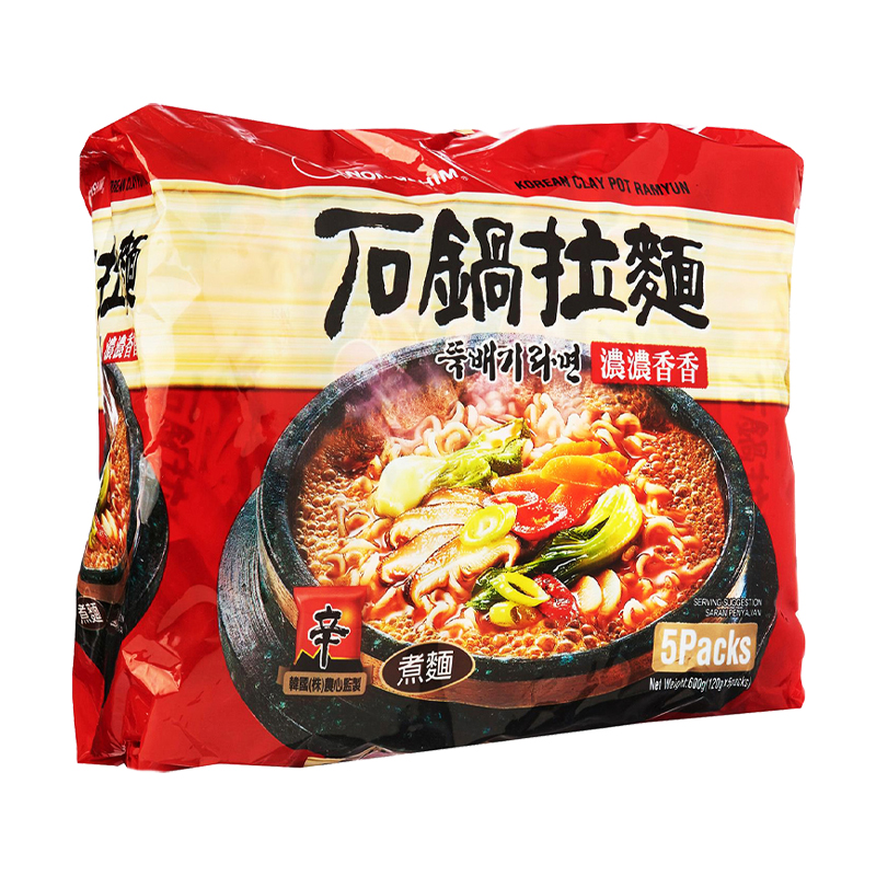 Nongshim Shin Ramyun Instant Noodle - Korean Claypot