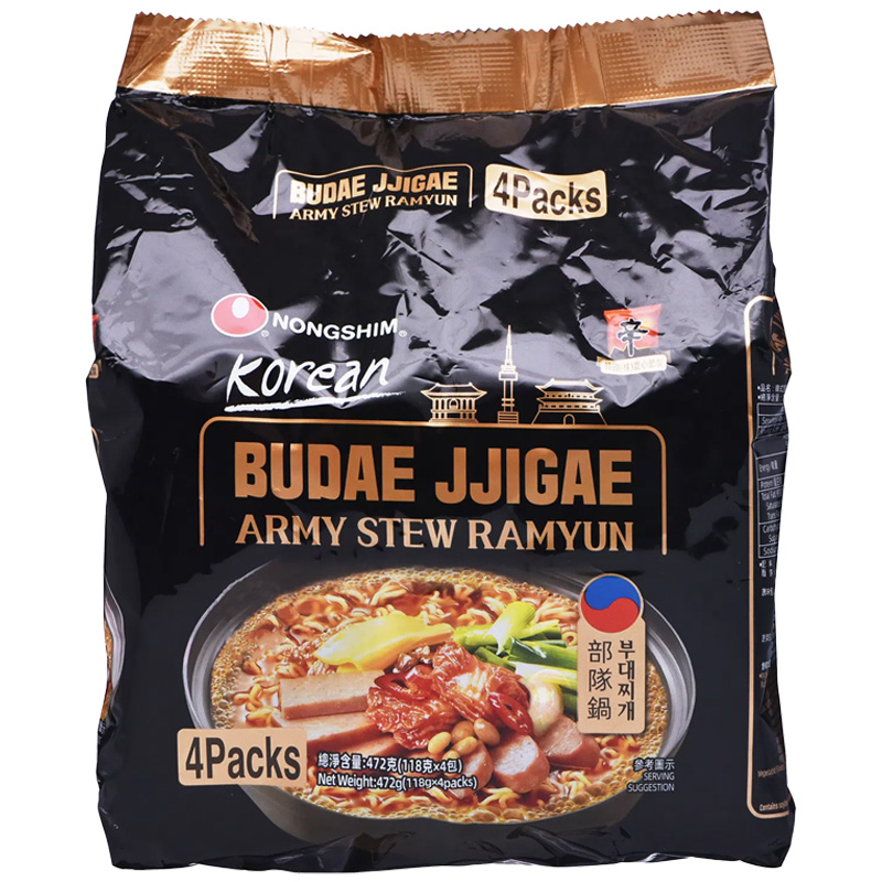 Nongshim Korean Instant Noodles - Army Stew