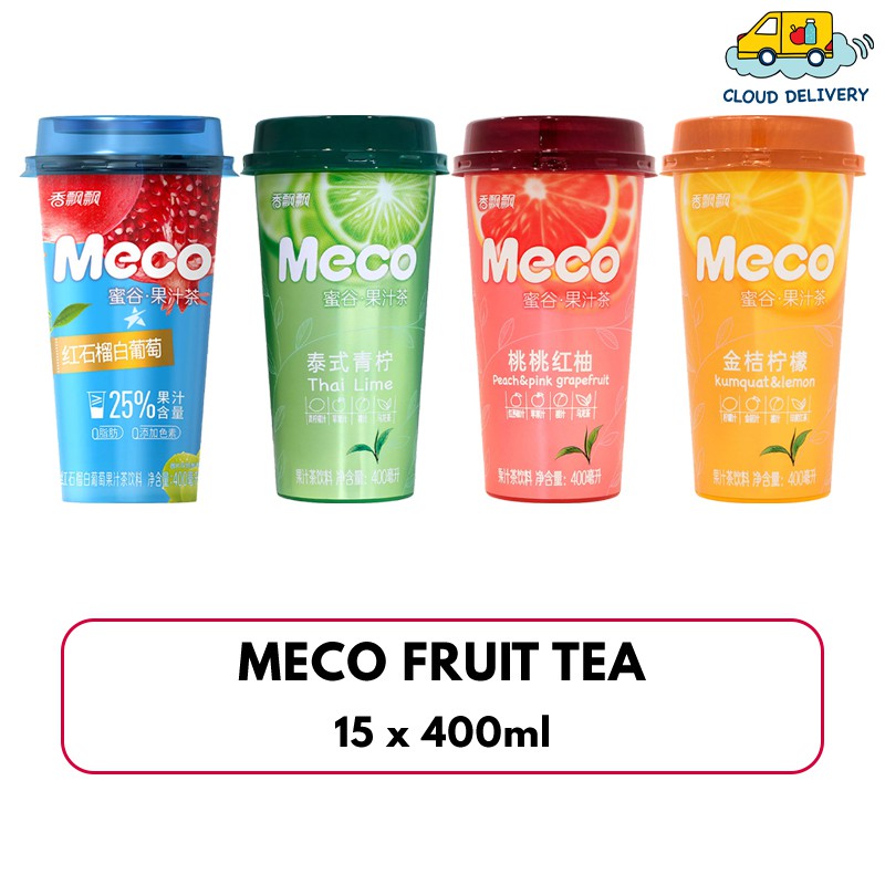 Xiang Piao Piao Meco Fruit Tea 香飘飘蜜谷果汁茶 (15 x 400ml)