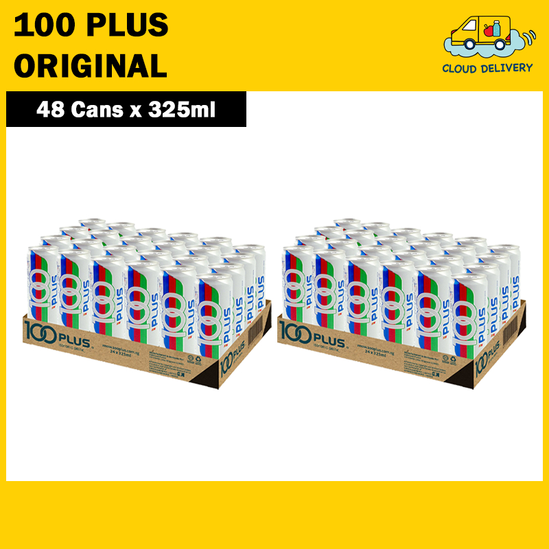 [BCRS] [Bundle of 2] 100 Plus Original Can (24 x 325ml)