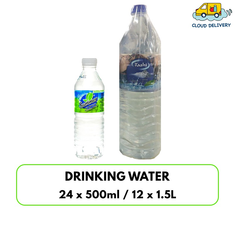 Summer / Tashi Drinking Water (24 x 500ml / 12 x 1.5L)