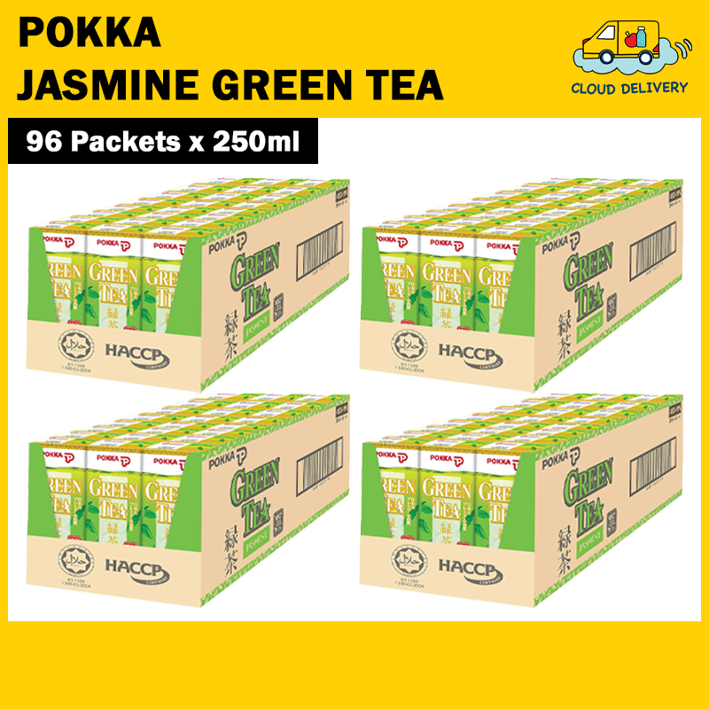 [Bundle of 4] Pokka Jasmine Green Tea Packet (24 x 250ml)