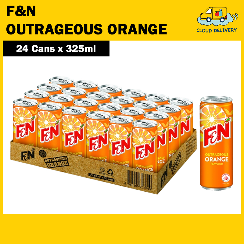 F&N Can Drink - Orange (24 x 325ml)