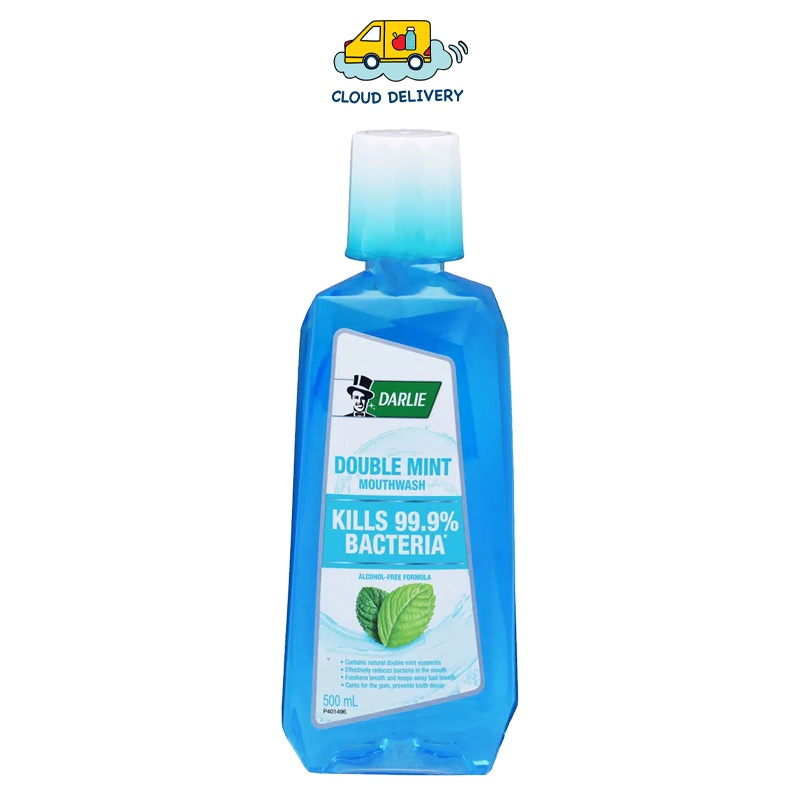 Darlie Mouthwash - Double Mint (Alcohol-Free Formula) 500ml