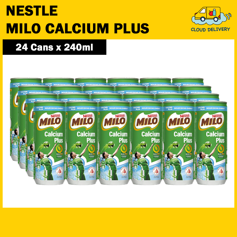 [BCRS] Nestle Milo Calcium Plus (24 x 240ml)