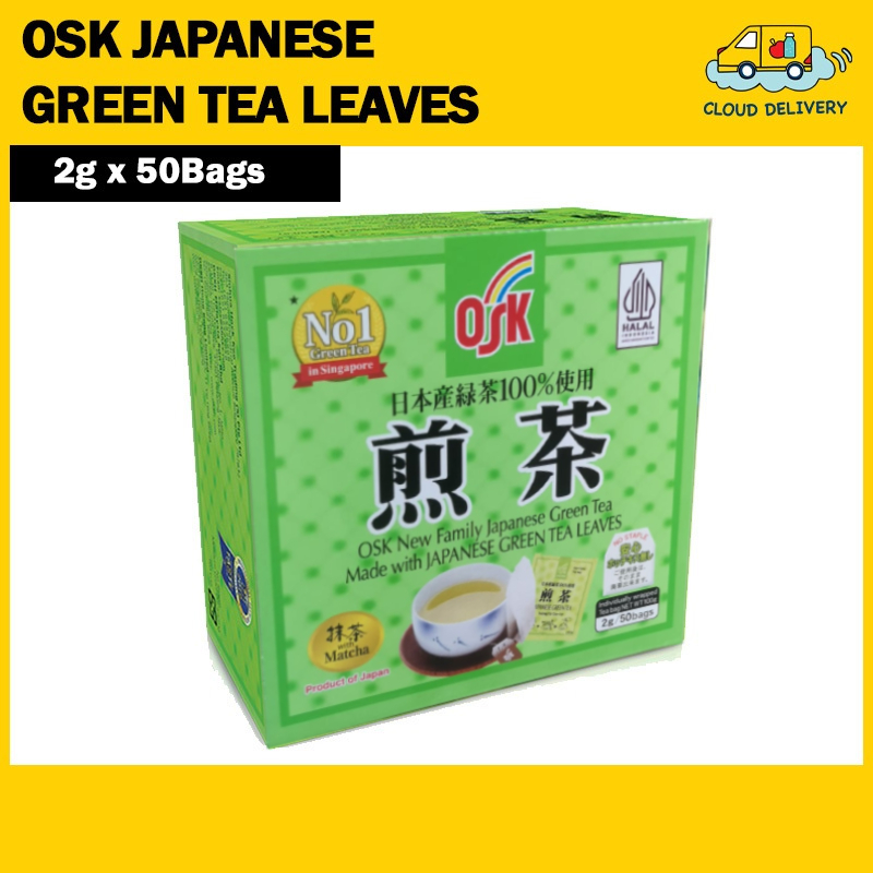 OSK Japanese Green Tea Leaves (50s x 2g)