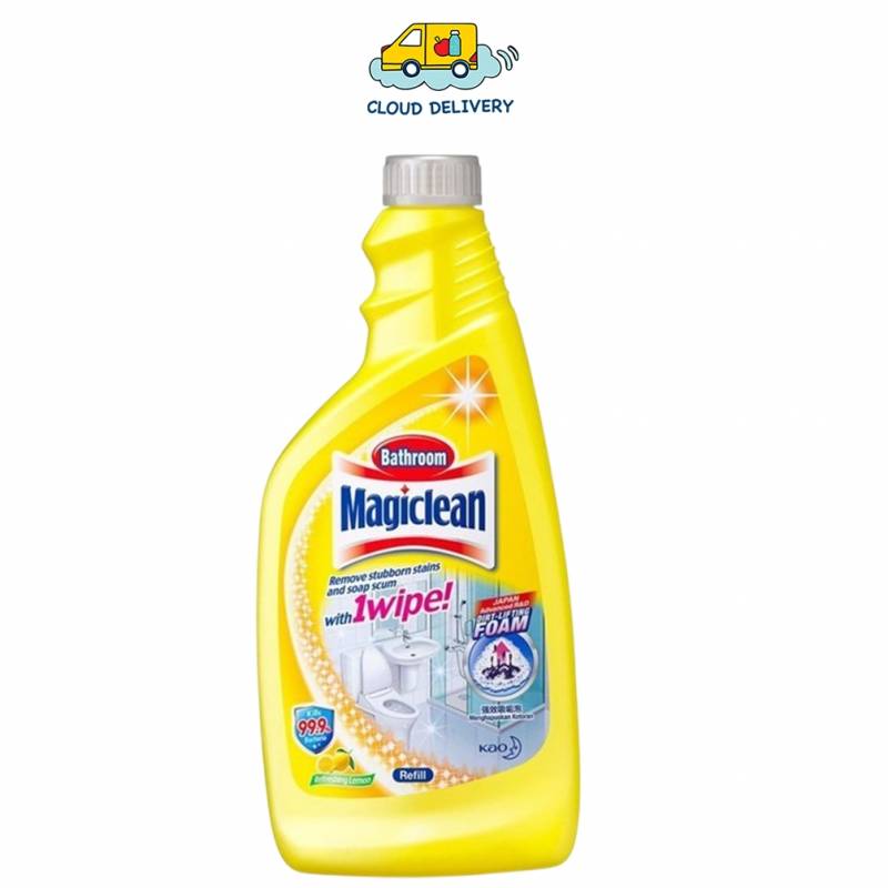 Magiclean Bathroom Cleaner Refill - Refreshing Lemon 500ml