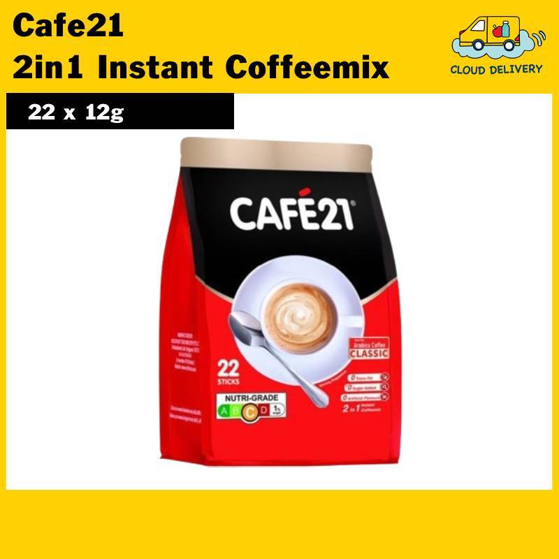 Cafe21 2in1 Instant Coffeemix (22 x 12g)