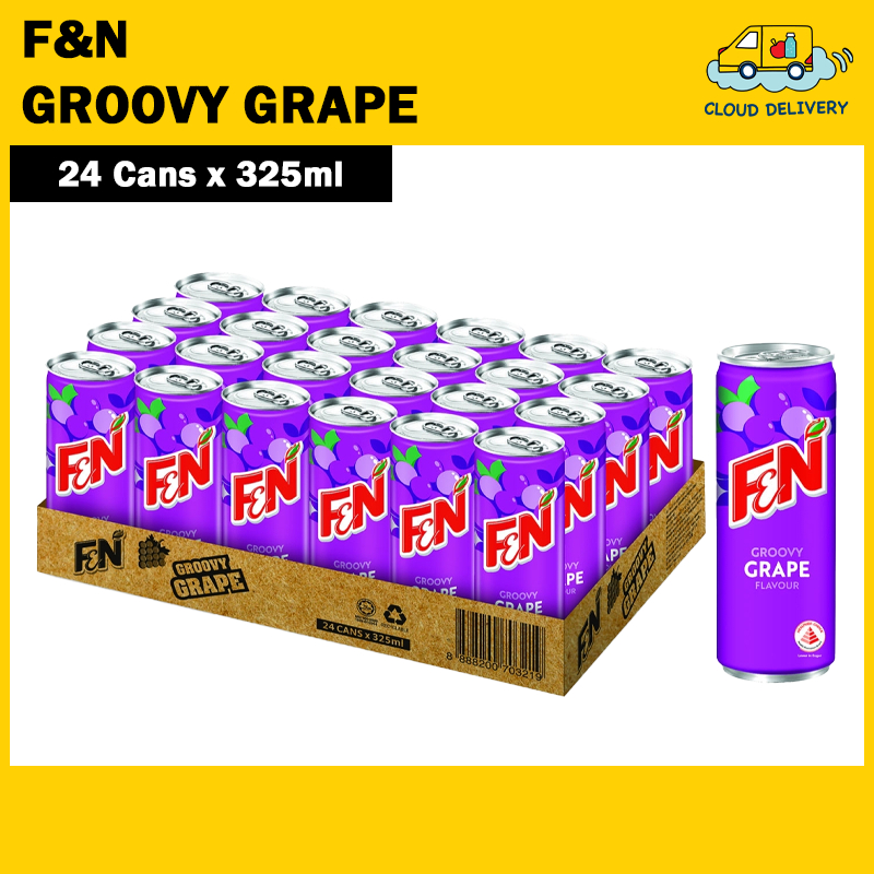 [BCRS] F&N Can Drink - Groovy Grape (24 x 325ml)