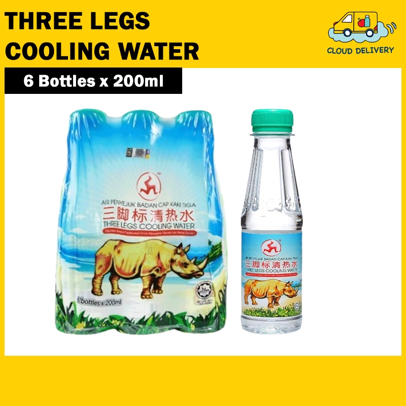 Three Legs Cooling Water 6x200ml