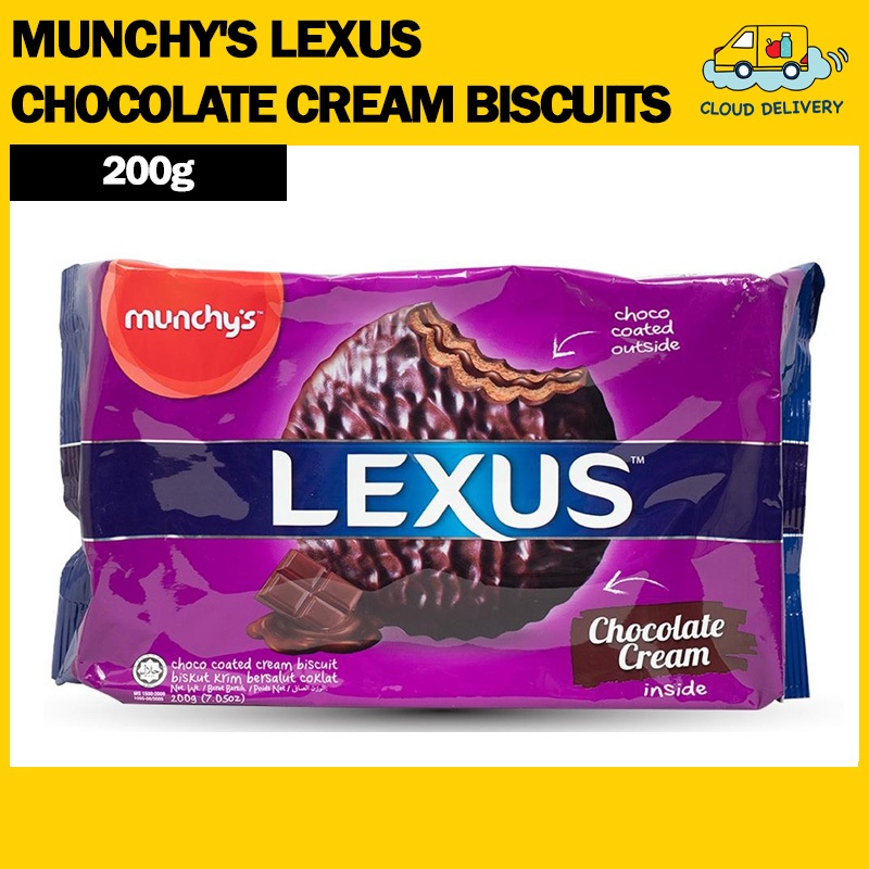 Munchy's Lexus Chocolate Cream Biscuits 200g