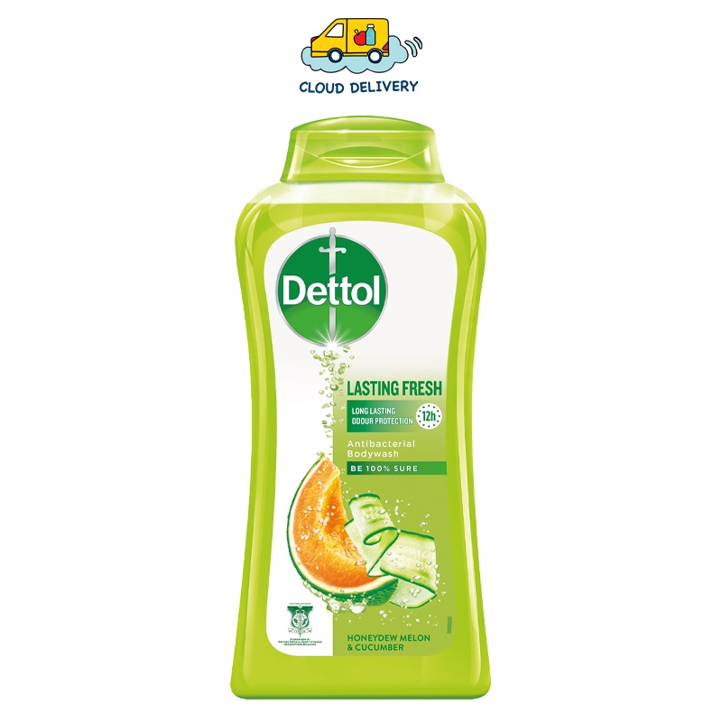 Dettol Anti-Bacterial pH-Balanced Body Wash - Lasting Fresh 250ml - EXPIRY 31 JULY 2022