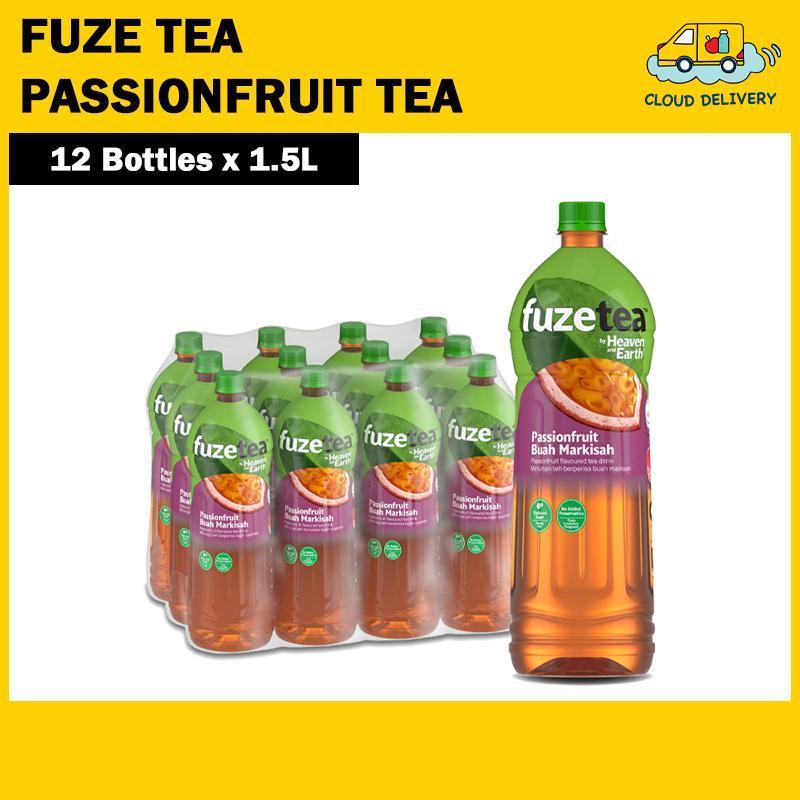 Fuze Tea Ice Passionfruit Tea Bottle (12 x 1.5L)