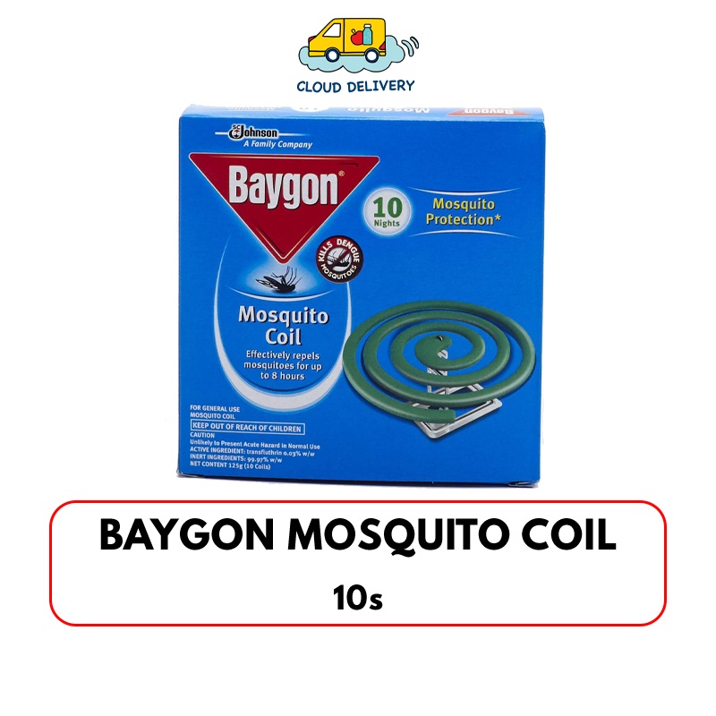 Baygon Mosquito Coil 10s - EXPIRY DECEMBER 2022