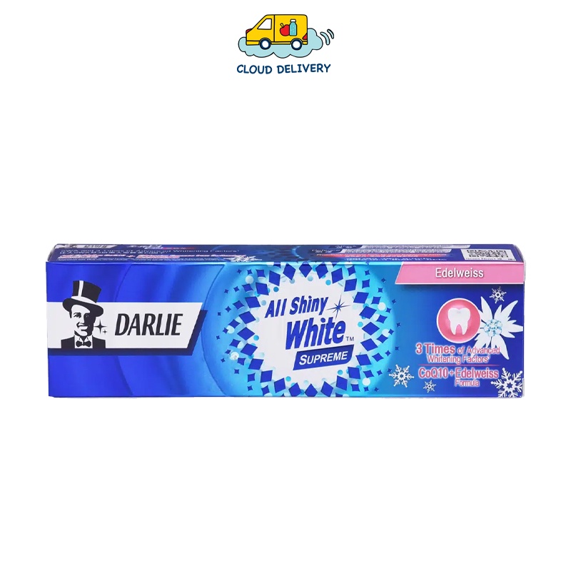 Darlie All Shiny White Supreme Toothpaste - Edelweiss 120g