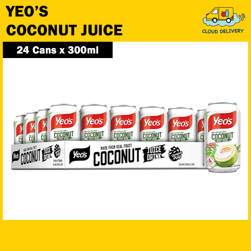 [BCRS] Yeo's Coconut Juice Drink Can (24 x 300ml)
