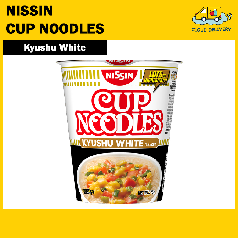Nissin Instant Cup Noodles - Kyushu White