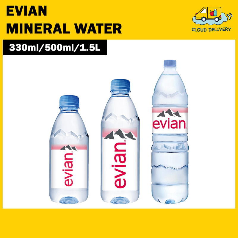 Evian Mineral Water (330ml / 500ml / 1.5L)