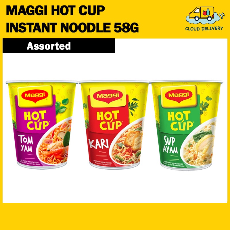 Maggi Hot Cup Noodle 58g