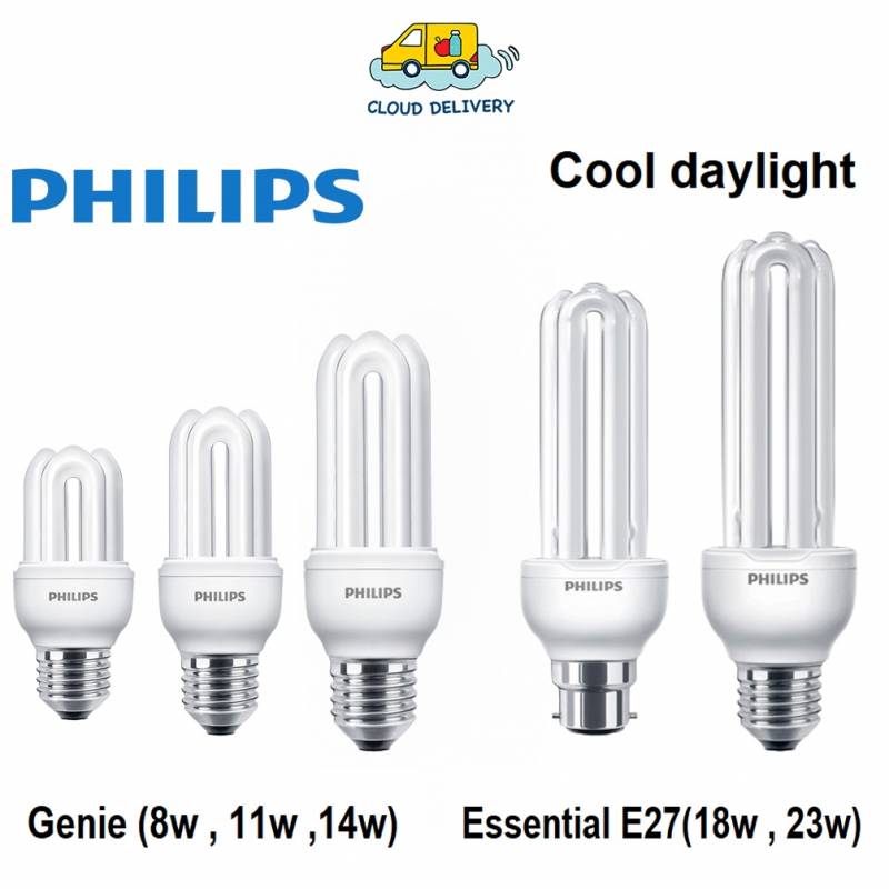 Philips Genie Essential Cool Daylight E27 Base 8w/11w/14w/18w/23w