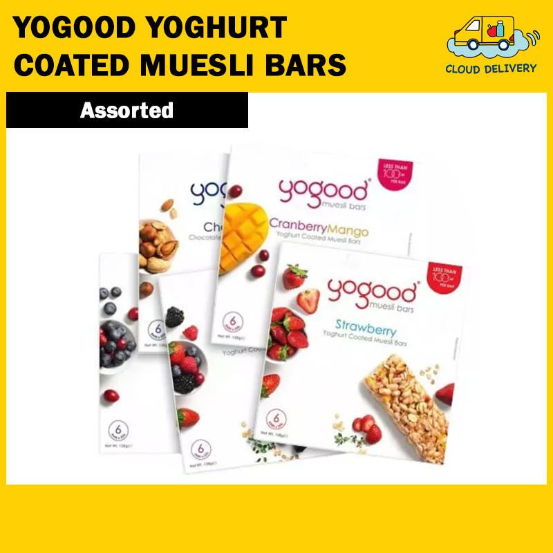 Yogood Yoghurt Coated Muesli Bars 6s (Halal)