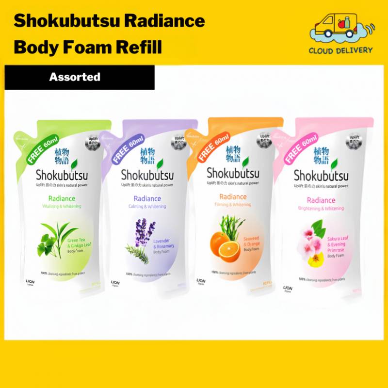 Shokubutsu Body Foam Refill Pack 660ml