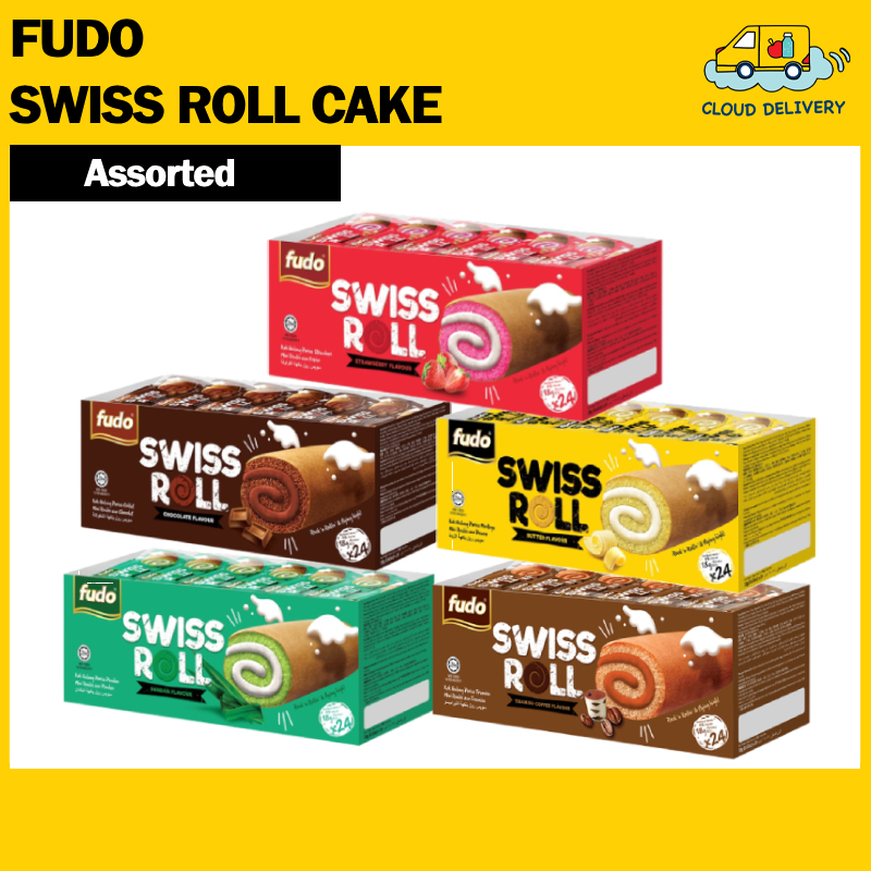 Fudo Swiss Roll Cake (24 x 18g)