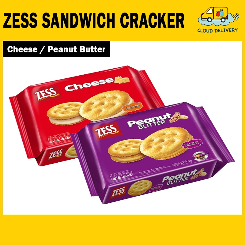 Zess Sandwiches Cracker (9 Packs x 25.5g)