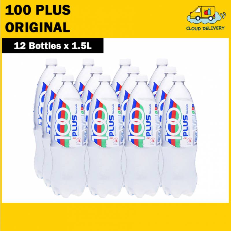 [NON BCRS] 100 Plus Original Bottle (12 x 1.5L)