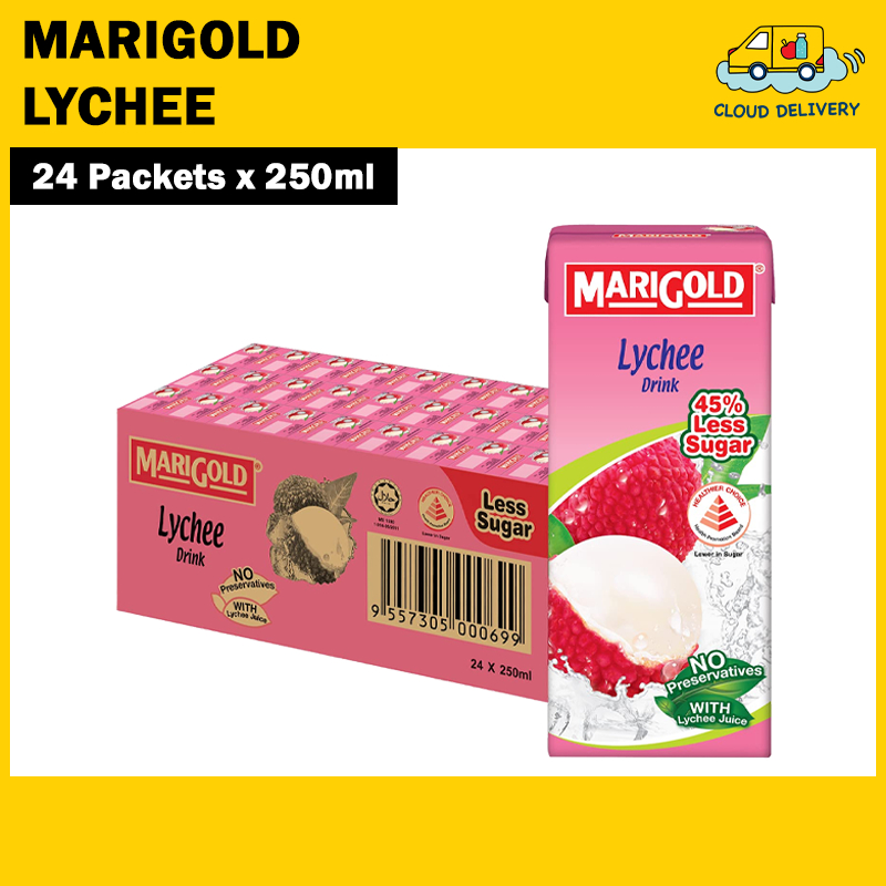 Marigold Asian Drink (24 x 250ml) - Lychee