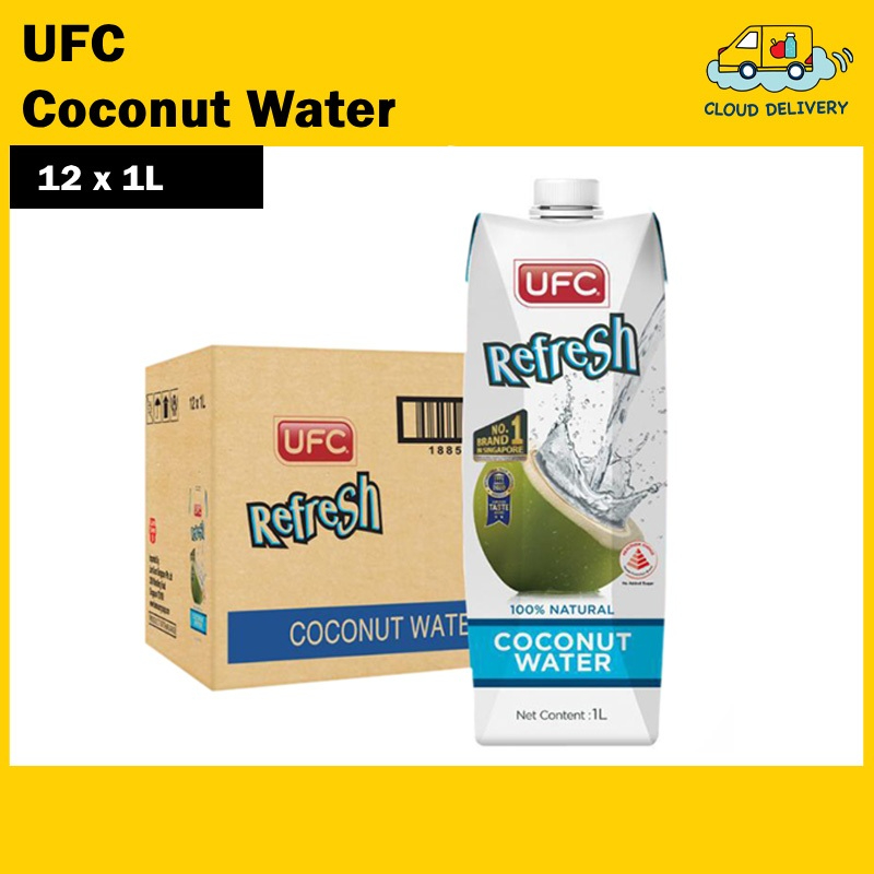 UFC Coconut Water (12 x 1L) - Expiry 14 Jan 2027