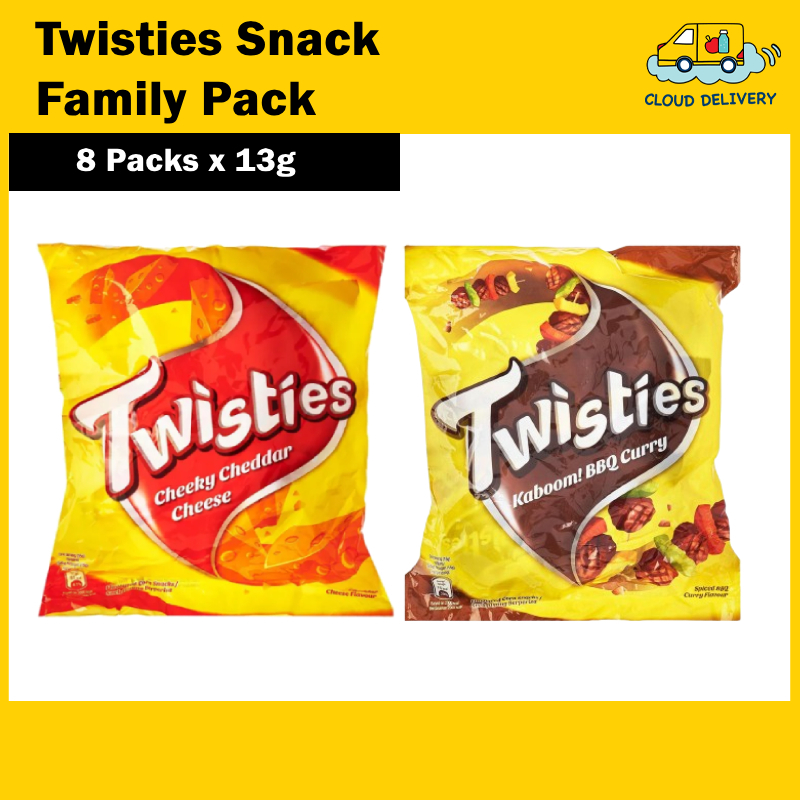 Twisties Snack Family Pack (8 x 13g)