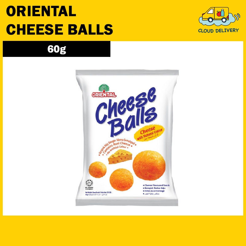 Oriental Snacks Cheese Balls 60g