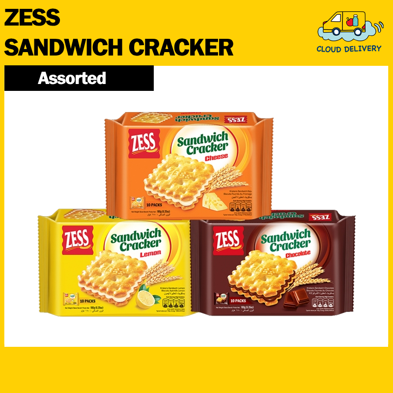 Zess Sandwich Cracker , 10 Packs