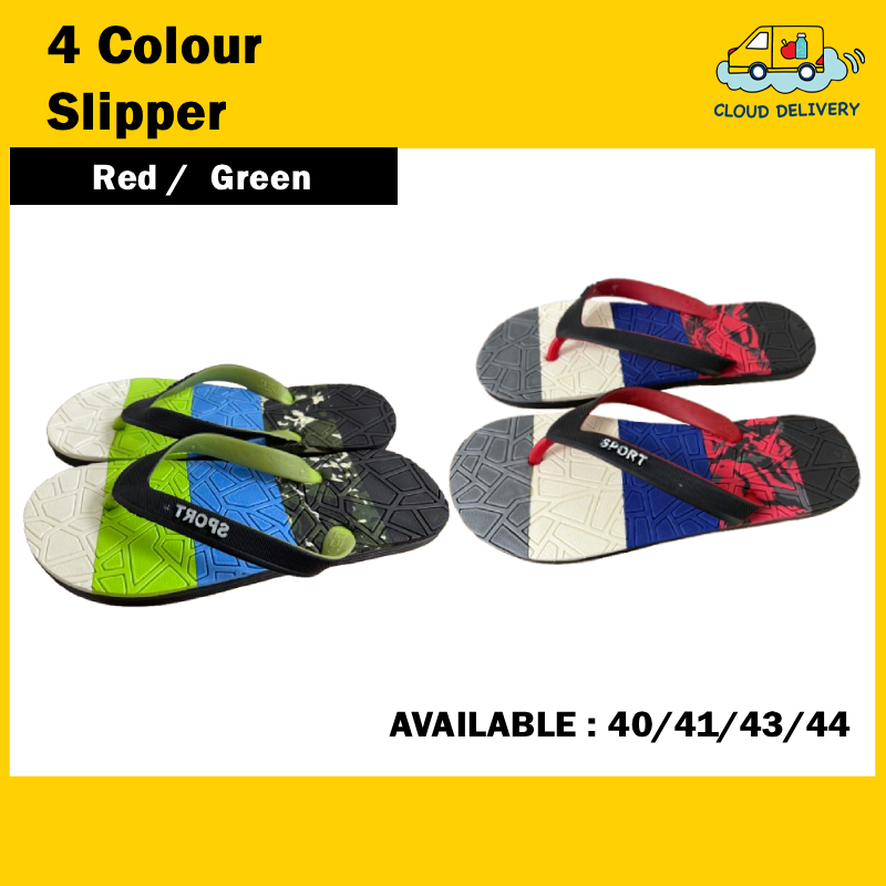4 Colour slipper